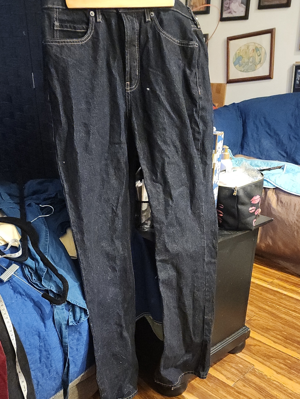 Old Navy Dark Indigo Baby Boot-Cut Jeans